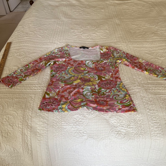 Boston Proper pull over top - 3/4 sleeve - size S - Picture 9 of 9